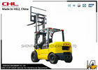 China 4.0T counterbalance forklift truck / loading forklift with Gasoline Engine distributor
