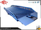 China Load concrete loading dock ramps with oval anti skid sawtooth distributor
