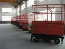 China Easy Control Scissor Lift Aerial Work Platform For Workshops , Warehouse distributor