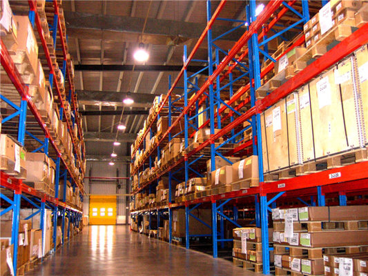 China Reliable Warehouse Racking Systems With High grade SS400 Cold Rolled Steelon sales