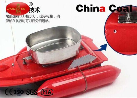 Red Popular Remote Control Fishing Bait Boat Can Fish Automatically supplier