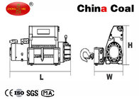 China 3-STAGE PLANETARY Crane Lifting Equipment Open Type Winch 750kg Capacity distributor