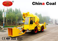 China Mobile Cement Mixing Road Construction Machinery  1cbm Self Loading Cement Mixer Truck distributor