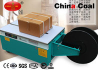 China Packaging Machinery Low Table 1.5 sec/strap Small Carton Semi Auto Strapping Machine distributor
