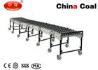 China Wheel Telescopic Conveyor Flexible Gravity Skate Wheel Conveyor Single Roller Double Roller Conveyor distributor