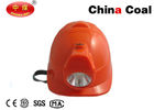 China Industrial Mining Equipment Cordless 1W LED Cap Lamp Eco-friendly Miner Lighting Fixtures distributor