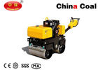 China Road Construction Vehicles Walk Behind Road Roller Double Wheel Hand Road Rollers distributor