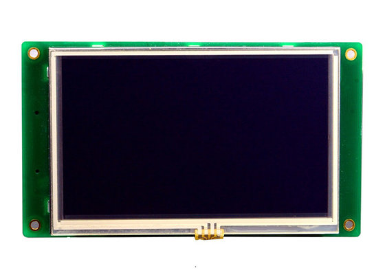 China 300 cd/m² brightness 800×480  resolution  5  inch  customized  industrial touch panel supplier