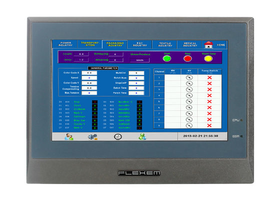China Customized 7 Inch Touch Screen HMI With Video Input / CAN High Brightness supplier