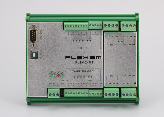 China PLC Communication Module With Digital 2 Way AB Input / 12 NPN Transistor Power Output supplier