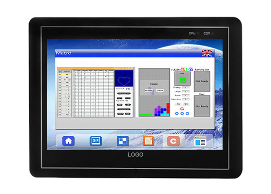 China TFT LCD Industrial Touch Panel HMI 480*272 Resolution With ABS Back Cover supplier