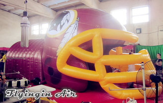 High Quality Inflatable Football Helmet Tunnel for Sport Competition Game