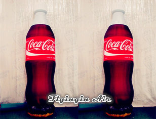 Customized Soda Bottle, Inflatable Coke Bottle Model, Advertising Bottle