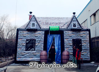 7.5m*7.5m Inflatable Pub House, Inflatable Room Tent for Bar and Party