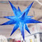 Inflatable Decor Hanging Star with LED Light for Meeting and Concert Decoration