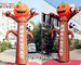 Advertising Inflatable Pumpkin Column for Halloween Banner Show