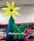 Simple Outdoor Inflatable Flower with Blower for Wedding and Party Supplies