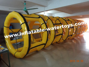 China 0.9mm Waterproof Inflatable Water Roller supplier