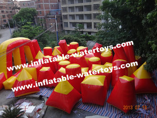 China Red Inflatable Sport Games supplier