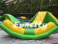 Customized PVC Tarpaulin Inflatable Amusement Park For Water Sport Games