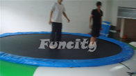 0.9mm PVC Tarpaulin Inflatable Water Trampoline For Amusement Water Park