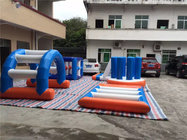 Huge 0.9mm PVC Tarpaulin Inflatable Water Park Water Slides for Pool