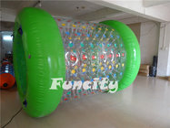 Outdoor Green Color Inflatable Walk On Water Ball For Adults / Kids