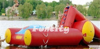 0.9MM PVC Tarpaulin Inflatable Water Toys Water Slide used in Seashore