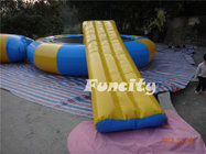 0.9MM Thickness PVC Tarpaulin inflatable water trampoline combo