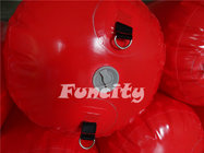 3M Length 0.5m diameter Red Color  Waterproof  Floating Water Tube for Water park  Enclosure