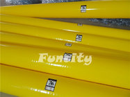 Yellow Inflatable Water Toys Inflatable Water Tube / Water Buoys / Water Enclosure