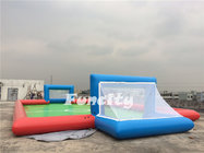 0.6mm Plato Pvc Tarpaulin Inflatable Soccer Field / Pitch Commercial Use