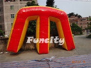 Colored Inflatable Sport Games Paintball Bunker Giant M 0.9mm PVC Tarpaulin