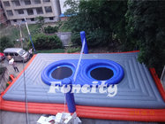 Plato 0.55mm PVC Tarpaulin Inflatable bossaball court for sport games