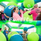 Kids / Adults Big Inflatable Balls For Interesting 5K Sport Game 3 Years Warranty