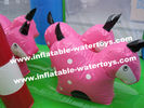 Durable 0.55mm PVC Tarpaulin Christmas Inflatable Fun City for Giant Amusement Games