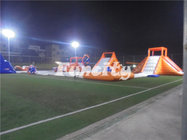 Customizable Inflatable Theme Park Slide , Inflatable Backyard Water Park With CE Approved