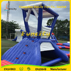 Resort Inflatable Water Parks 6M * 3M Inflatable Lifeguard Tower Aqua Park