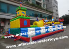 Children Playground 0.55mm PVC Tarpaulin Inflatable Fun City Giant Inflatable Amusement Park