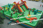 Dinosaur and Tropical Rain Forest 0.55mm PVC Tarpaulin Kids &Adults Inflatable Fun City Amusement Park