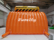 0.55mm PVC Tarpaulin Advertising Inflatable Event Tent With Sewing Technology