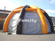 Large Airtight Sealed Inflatable Air Tent With Canopy / Repair Kits + Glue + Air Pump