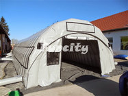 Long Size Sport Inflatable Marquee Canopy Tent With Blower Pipes , 20L*6W*3.3Hm