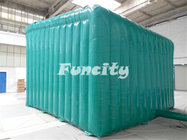 Professional Cube Shape Inflatable Garage Tent Car Parking With SGS Certificate