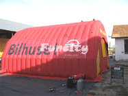 Red Inflatable Event Tent / Cool Camping Tents With Customized Logo For Outdoor