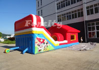 2 Years Warranty Inflatable Jumping Castle / Bouncy Castle 0.55 Mm Pvc Tarpaulin