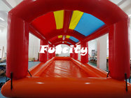 Kids Outdoor Colorful Mini Inflatable Water Pools With Tent Cover 15 L * 4 W