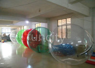 1.0mm TPU 2M Clear Inflatable Water Walking Balls With Pool EN15649 Approval