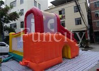 0.55mm PVC Tarpaulin Inflatable Jumping Castle Kids Inflatable Bouncer With Slide