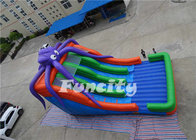 PVC Tarpaulin Inflatable Octopus Slide Inflatable Jumping Slide 10 X 6 X 6m For Kids